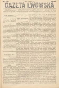 Gazeta Lwowska. 1881, nr 183