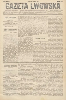 Gazeta Lwowska. 1881, nr 194
