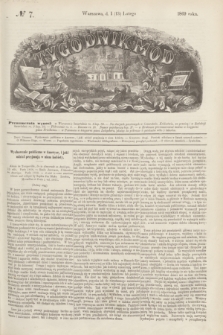 Tygodnik Mód. 1869, № 7 (13 lutego)