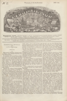 Tygodnik Mód. 1869, № 17 (24 kwietnia) + wkładka