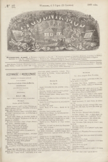 Tygodnik Mód. 1869, № 27 (21 czerwca) + dod.