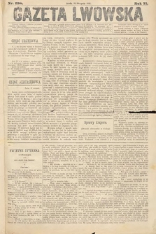 Gazeta Lwowska. 1881, nr 198