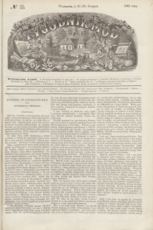 Tygodnik Mód. 1869, № 35 (28 sierpnia) + dod.