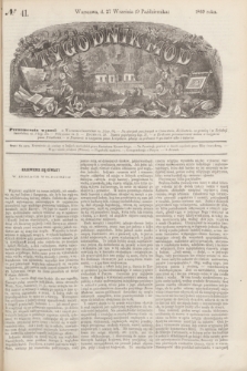 Tygodnik Mód. 1869, № 41 (9 października) + dod.