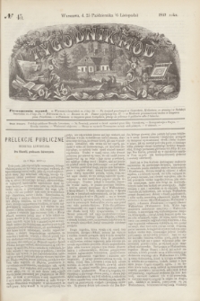 Tygodnik Mód. 1869, № 45 (6 listopada)