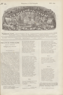 Tygodnik Mód. 1869, № 46 (13 listopada) + wkładka