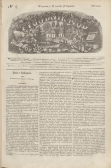 Tygodnik Mód. 1870, № 2 (8 stycznia) + dod.