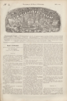 Tygodnik Mód. 1870, № 15 (9 kwietnia) + dod.