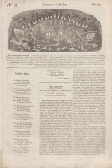 Tygodnik Mód. 1870, № 21 (21 maja) + dod.