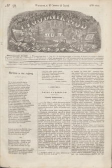Tygodnik Mód. 1870, № 28 (9 lipca) + dod. + wkładka