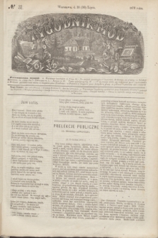 Tygodnik Mód. 1870, № 31 (30 lipca) + dod. + wkładka