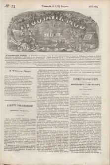 Tygodnik Mód. 1870, № 33 (13 sierpnia)
