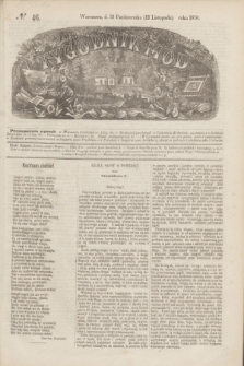 Tygodnik Mód. 1870, № 46 (12 listopada) + dod. + wkładka