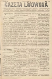 Gazeta Lwowska. 1881, nr 214