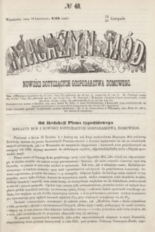 Magazyn Mód i Nowości Dotyczących Gospodarstwa Domowego. 1861, № 48 (30 listopada)