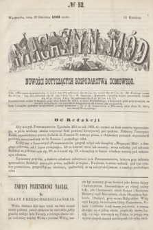 Magazyn Mód i Nowości Dotyczących Gospodarstwa Domowego. 1861, № 52 (28 grudnia)