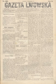 Gazeta Lwowska. 1881, nr 227