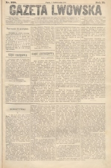 Gazeta Lwowska. 1881, nr 228