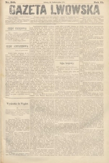 Gazeta Lwowska. 1881, nr 241