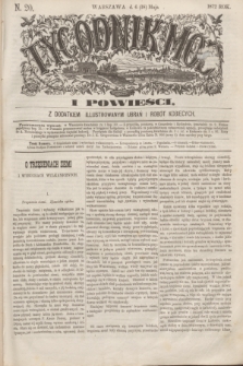 Tygodnik Mód i Powieści : z dodatkiem illustrowanym ubrań i robót kobiecych. 1872, N. 20 (18 maja) + dod.