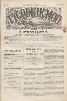 Tygodnik Mód i Powieści : z dodatkiem illustrowanym ubrań i robót kobiecych. 1872, N. 23 (8 czerwca) + dod.