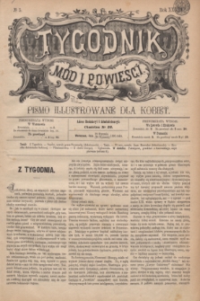 Tygodnik Mód i Powieści : pismo illustrowane dla kobiet. R.33, № 5 (31 stycznia 1891) + dod.