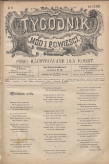 Tygodnik Mód i Powieści : pismo illustrowane dla kobiet. R.33, № 31 (1 sierpnia 1891)