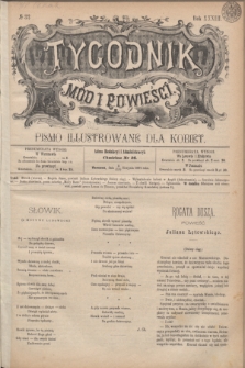 Tygodnik Mód i Powieści : pismo illustrowane dla kobiet. R.33, № 33 (15 sierpnia 1891) + dod.