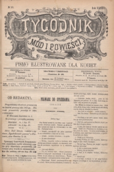 Tygodnik Mód i Powieści : pismo illustrowane dla kobiet. R.33, № 50 (12 grudnia 1891) + dod.