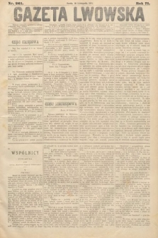 Gazeta Lwowska. 1881, nr 261