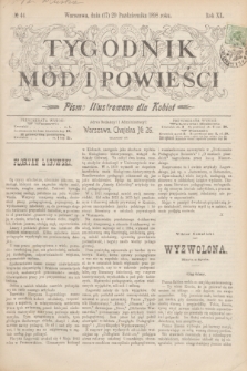 Tygodnik Mód i Powieści : pismo illustrowane dla kobiet. R.40, № 44 (29 października 1898)