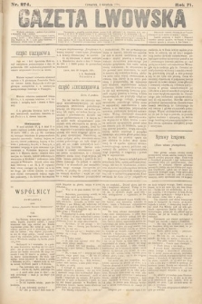 Gazeta Lwowska. 1881, nr 274