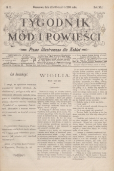 Tygodnik Mód i Powieści : pismo illustrowane dla kobiet. R.41, № 52 (30 grudnia 1899)