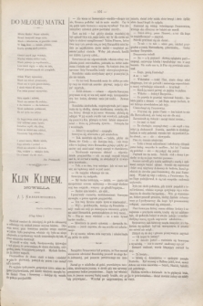 Tygodnik Mód i Powieści : z dodatkiem illustrowanym ubrań i robót kobiecych. 1875, № 17 ([24 kwietnia]) + dod.