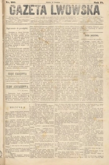 Gazeta Lwowska. 1881, nr 281