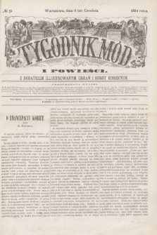 Tygodnik Mód i Powieści : z dodatkiem illustrowanym ubrań i robót kobiecych. 1880, № 51 (18 grudnia) + dod.