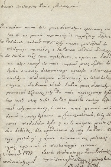 Korespondencja Adama Chmary z lat 1746-1791. T. 21, Listy z 1775 r.