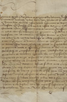 Dokument króla Kazimierza Jagiellończyka zawierający nakaz wyegzekwowania postanowień poprzednich królów dotyczący likwidacji wszystkich karczm wokół Wieliczki