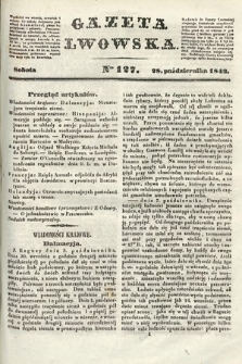 Gazeta Lwowska. 1843, nr 127