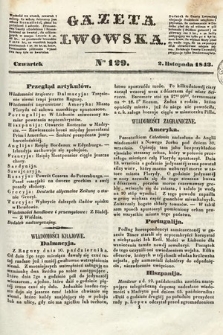 Gazeta Lwowska. 1843, nr 129