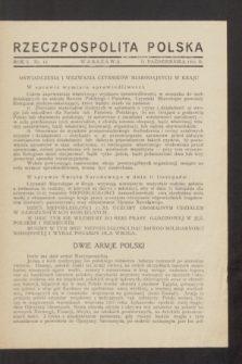 Rzeczpospolita Polska. R.1, nr 16 (31 października 1941)