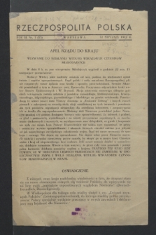 Rzeczpospolita Polska. R.3, nr 1 (12 stycznia 1943) = nr 53