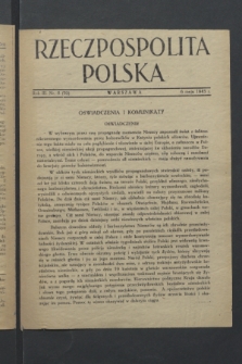 Rzeczpospolita Polska. R.3, nr 8 (6 maja 1943) = nr 59 + dod.