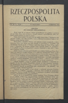 Rzeczpospolita Polska. R.3, nr 14 (9 sierpnia 1943) = nr 65