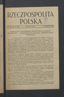 Rzeczpospolita Polska. R.3, nr 15 (30 sierpnia 1943) = nr 66