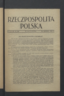 Rzeczpospolita Polska. R.3, nr 21 (22 grudnia 1943) = nr 72