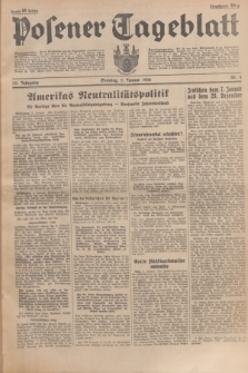 Posener Tageblatt. Jg.75, Nr. 4 (5 Januar 1936) + dod.