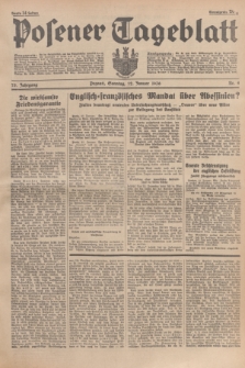 Posener Tageblatt. Jg.75, Nr. 9 (12 Januar 1936) + dod.