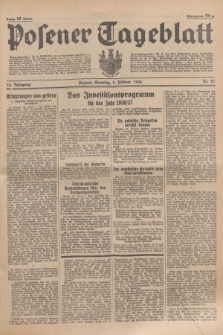 Posener Tageblatt. Jg.75, Nr. 27 (2 Februar 1936) + dod.