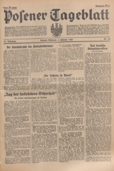 Posener Tageblatt. Jg.75, Nr. 29 (5 Februar 1936) + dod.